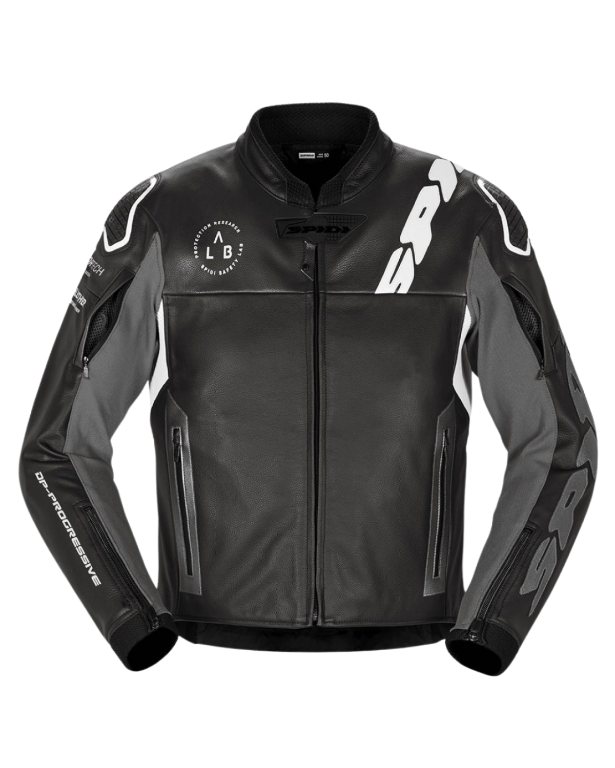 SPIDI DP PROGRESSIVE DERİ ERKEK MONT - BLACK / WHITE SPIDI DP PROGRESSIVE DERİ ERKEK MONT - BLACK / WHITE