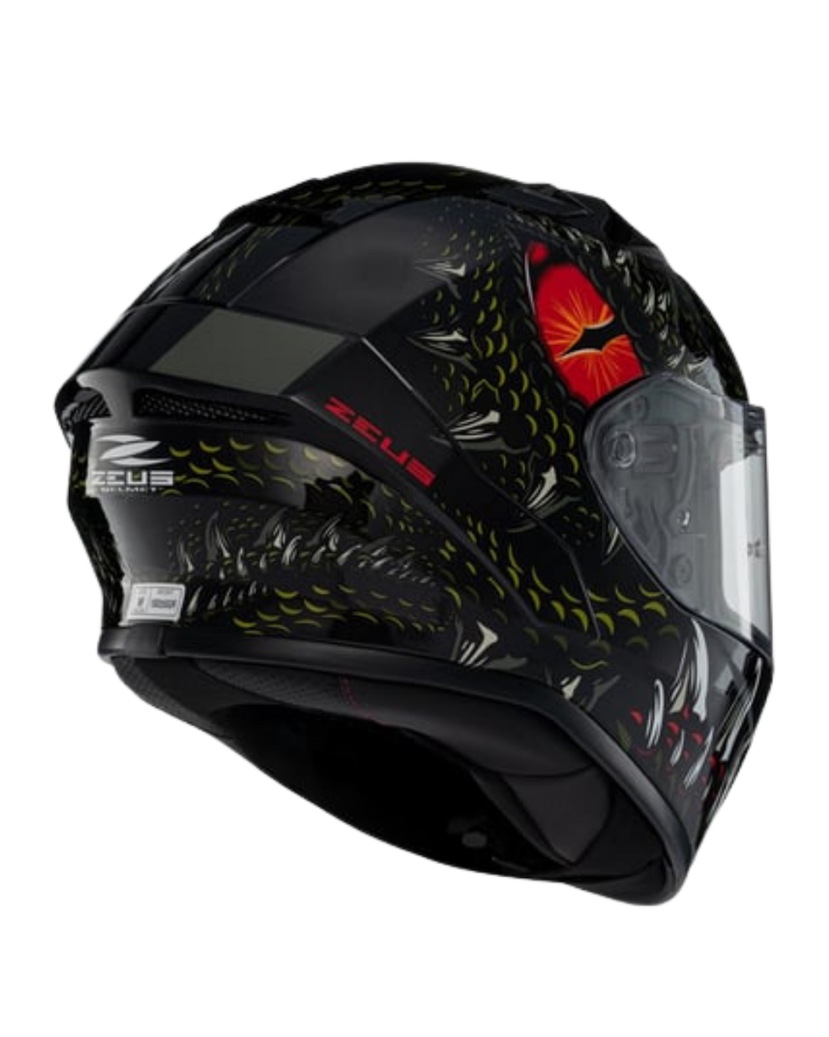 ZEUS ZS-826 - BK24 RED (PINLOCK DAHİL)