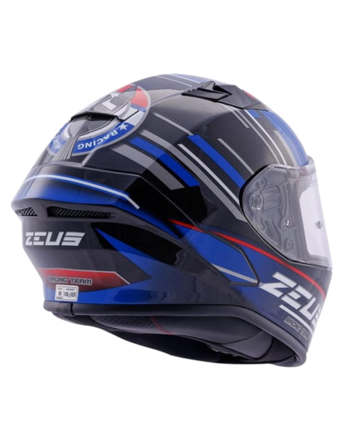 ZEUS ZS-826 - PEARL BLACK BK15 BLUE (PINLOCK DAHİL)