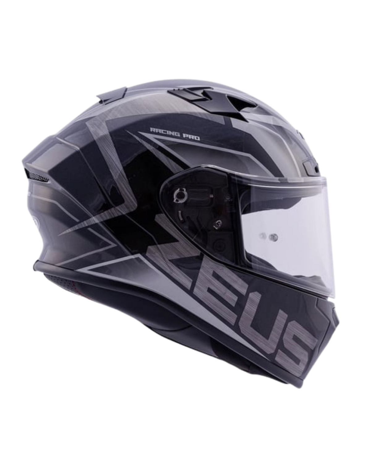 ZEUS ZS-826 - PEARL BLACK BK3 SILVER (PINLOCK DAHİL)